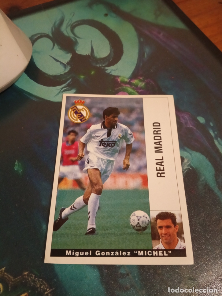 Michel real madrid ed panini liga cromo 95 96 f Vendido