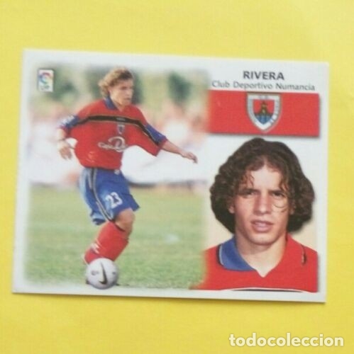 Cromos de f&uacute;tbol: COLOCA RIVERA NUMANCIA ED ESTE 99 00 1999 2000 - Foto 1