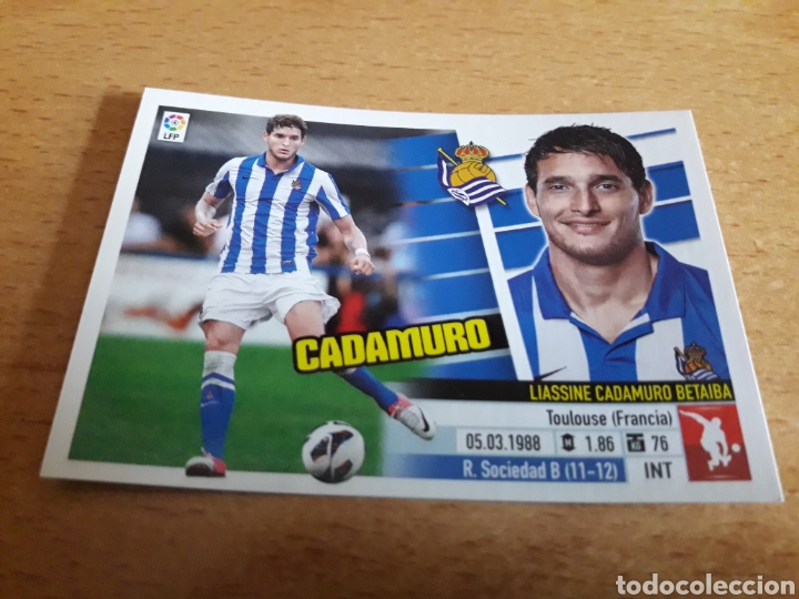 Cromos de F&uacute;tbol: Cadamuro coloca Real Sociedad liga 2013 2014 13 14 ediciones este
