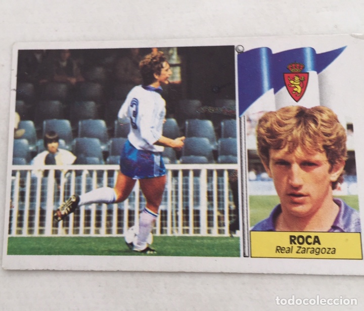 Cromos de f&uacute;tbol: Liga 86/87. Este. Roca. - Foto 1