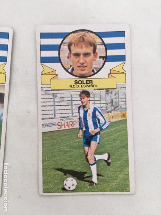 Cromos de f&uacute;tbol: Liga 85/86 Ediciones Este. Soler - Foto 1