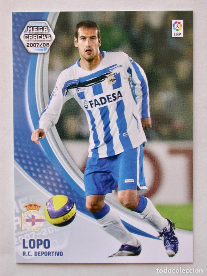 Cromos de f&uacute;tbol: MEGACRACKS 2007-2008 DEPORTIVO LOPO N&Uacute;M. 95