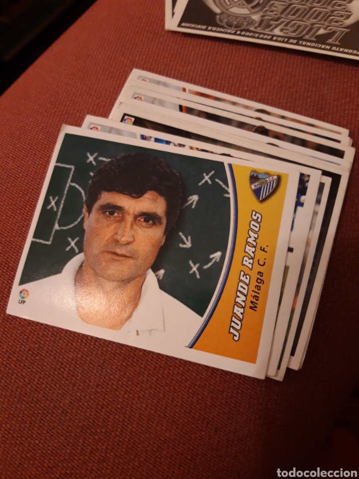 Cromos de f&uacute;tbol: Este 2003 2004 03 04 sin pegar m&aacute;laga ramos - Foto 1