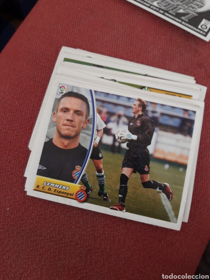 Fu&szlig;ball-Sticker: Este 2003 2004 03 04 sin pegar espa&ntilde;ol lemmens3 fichaje 1