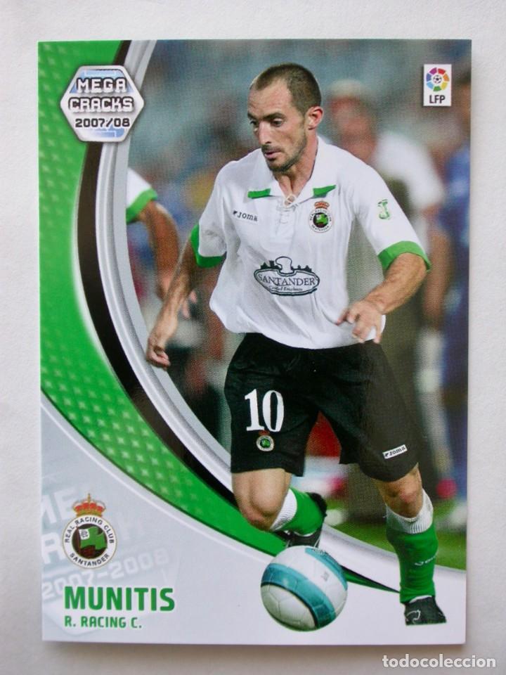 Cromos de f&uacute;tbol: MEGACRACKS 2007-2008 RACING MUNITIS N&Uacute;M. 250