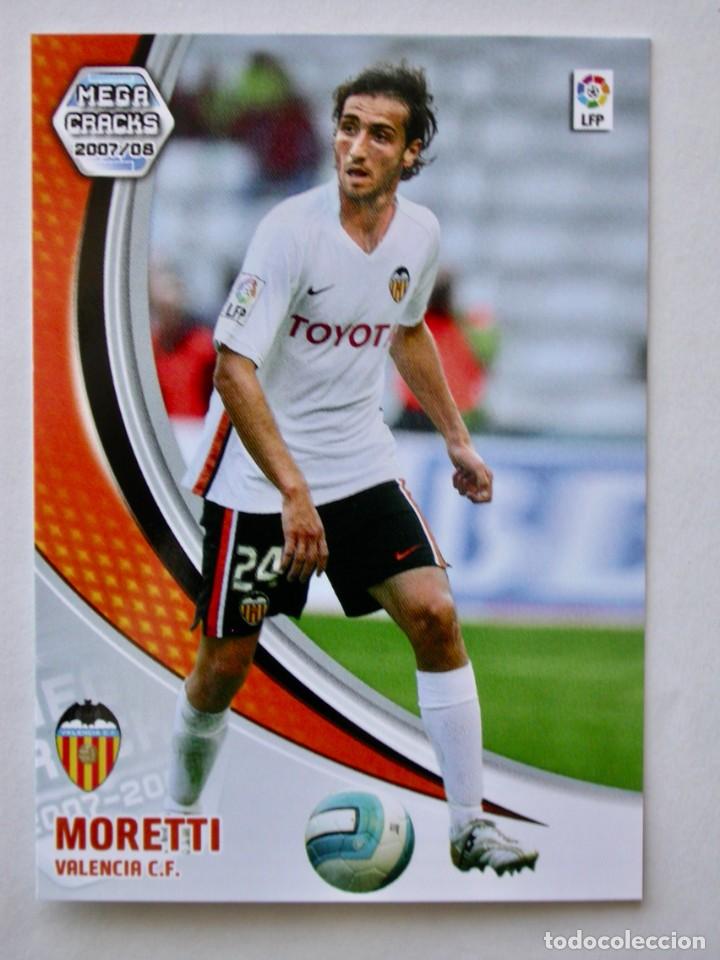 Cromos de f&uacute;tbol: MEGACRACKS 2007-2008 VALENCIA MORETTI N&Uacute;M. 295 - Foto 1