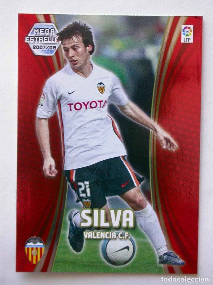 Cromos de F&uacute;tbol: MEGACRACKS 2007-2008 MEGA ESTRELLAS SILVA N&Uacute;M. 377