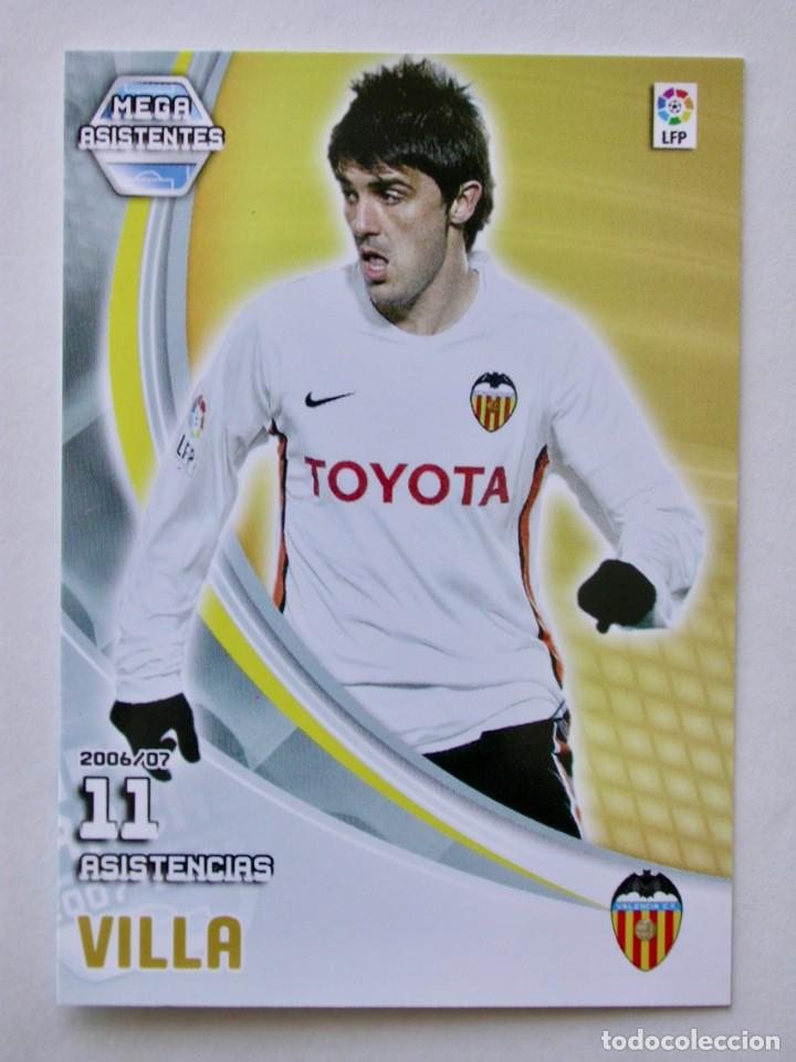 Cromos de F&uacute;tbol: MEGACRACKS 2007-2008 MEGA ASISTENTES VILLA N&Uacute;M. 395