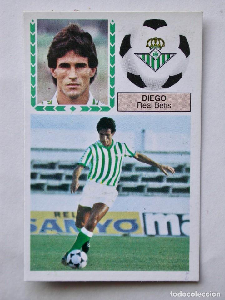 Cromos de f&uacute;tbol: DIEGO DEL BETIS DE EDICIONES ESTE 83-84, DESPEGADO - Foto 1