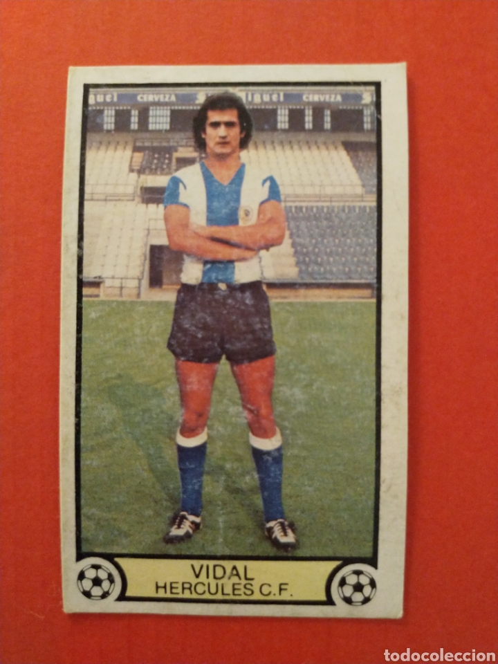 Football Stickers: Cromo Vidal liga Este 1979 1980 79 80