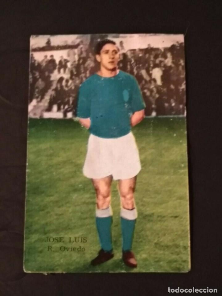 Cromos de F&uacute;tbol: JOSE LUIS OVIEDO 64 65 1964 1965 FHER DISGRA RECUPERADO