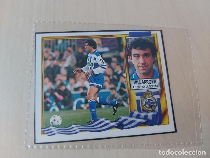 Cromos de F&uacute;tbol: COMPLETA TU ALBUM ESTE 95 96 BAJA VILLARROYA - RECORTADO -