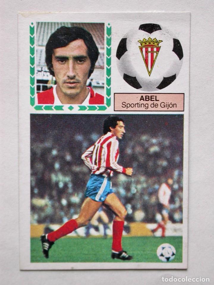 Cromos de f&uacute;tbol: ABEL DEL SPORTING DE EDICIONES ESTE 83-84, DESPEGADO ( C ) - Foto 1