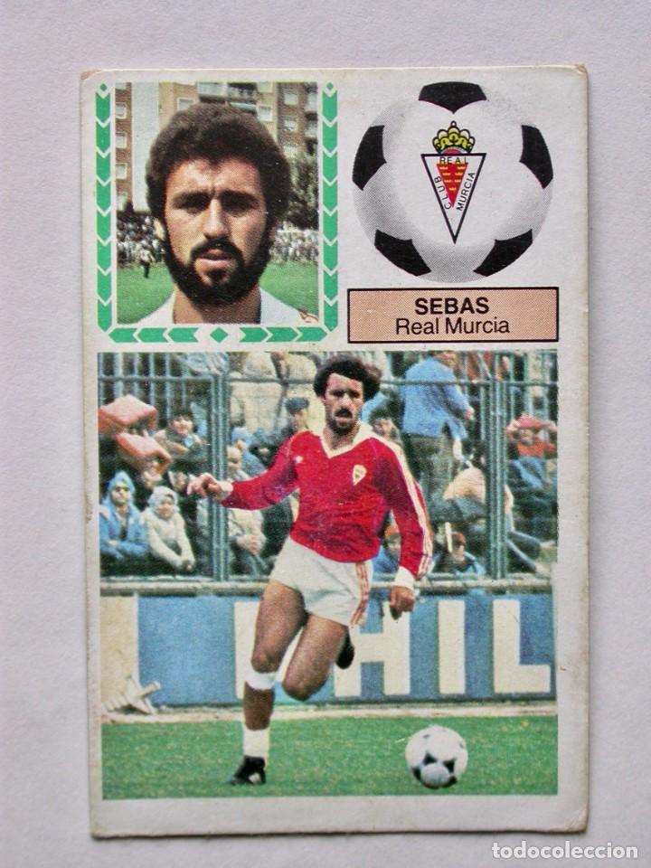 Cromos de f&uacute;tbol: SEBAS DEL MURCIA DE EDICIONES ESTE 83-84, NUNCA PEGADO ( C ) - Foto 1