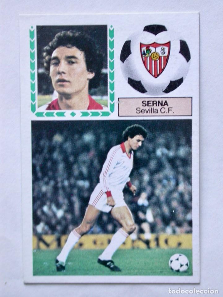 Cromos de f&uacute;tbol: SERNA DEL SEVILLA DE EDICIONES ESTE 83-84, DESPEGADO ( C ) - Foto 1