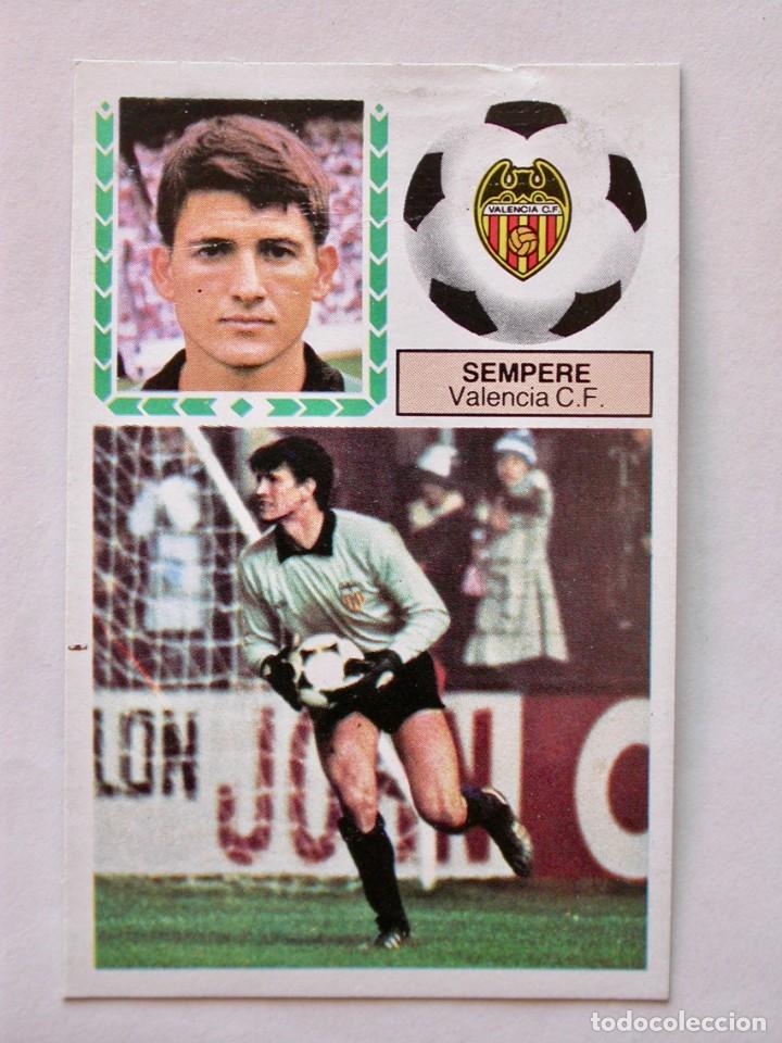 Cromos de f&uacute;tbol: SEMPERE DEL VALENCIA DE EDICIONES ESTE 83-84, DESPEGADO ( C ) - Foto 1