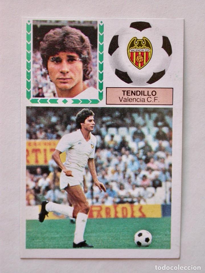 Cromos de f&uacute;tbol: TENDILLO DEL VALENCIA DE EDICIONES ESTE 83-84, DESPEGADO ( C ) - Foto 1