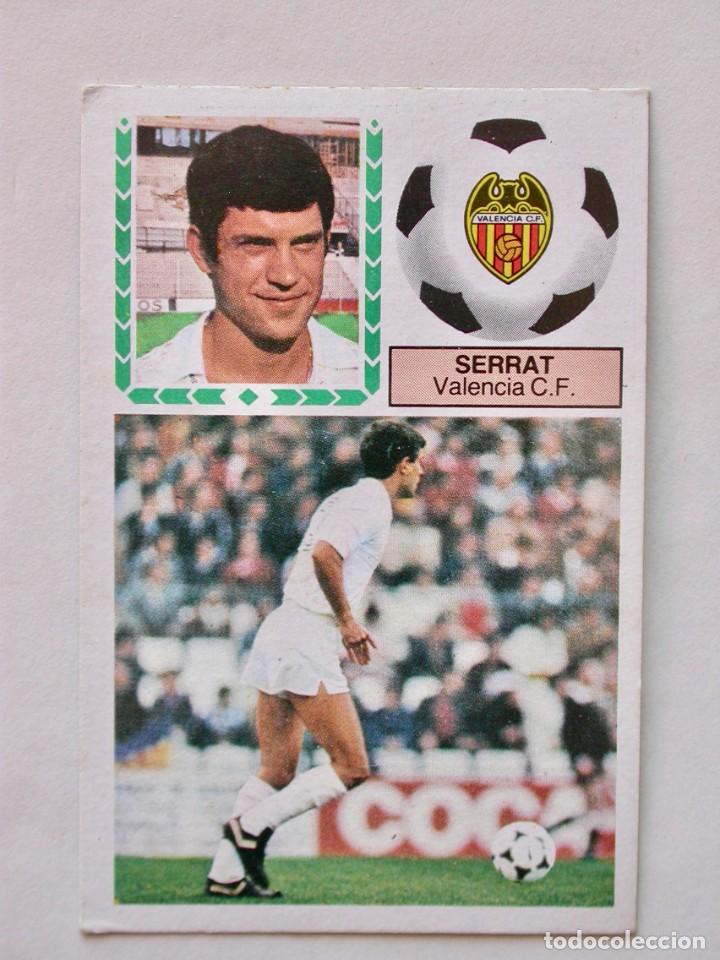 Cromos de f&uacute;tbol: SERRAT DEL VALENCIA DE EDICIONES ESTE 83-84, NUNCA PEGADO ( C ) - Foto 1