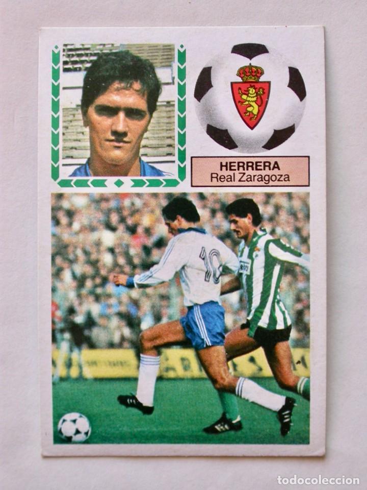 Cromos de f&uacute;tbol: HERRERA DEL ZARAGOZA DE EDICIONES ESTE 83-84, NUNCA PEGADO ( C ) - Foto 1
