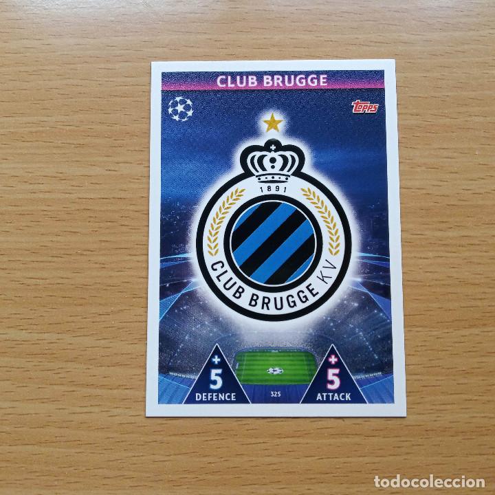 325 escudo brujas club brugge topps match attax - Buy Collectible football  stickers on todocoleccion