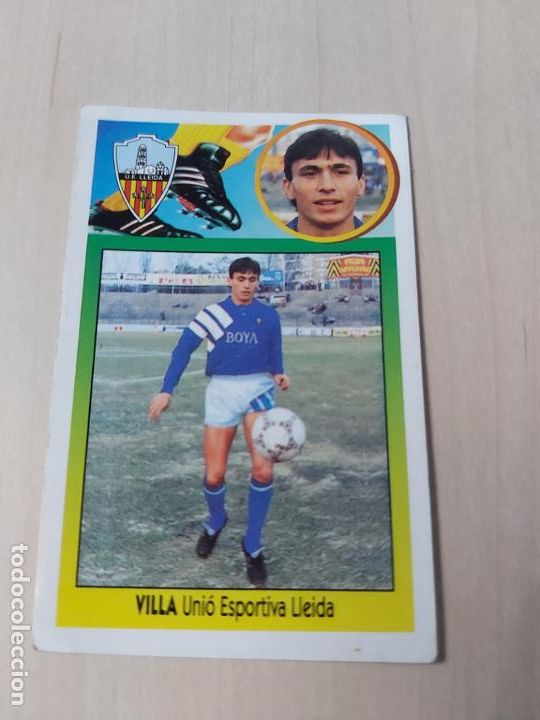 Figurine di Calcio: EDICIONES ESTE 93 94 COLOCA VILLA LLEIDA CROMO NUEVO SIN PEGAR ADHESIVO