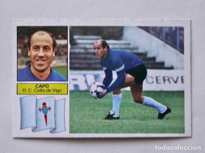 Cromos de f&uacute;tbol: CAPO DEL CELTA DE EDICIONES ESTE 82-83, DESPEGADO (C) - Foto 1