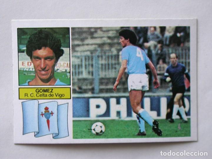 Cromos de f&uacute;tbol: G&Oacute;MEZ DEL CELTA DE EDICIONES ESTE 82-83, DESPEGADO (C) - Foto 1