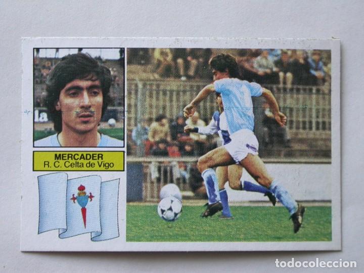 Cromos de f&uacute;tbol: MERCADER DEL CELTA DE EDICIONES ESTE 82-83, DESPEGADO (C) - Foto 1