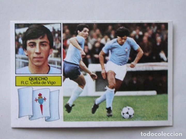 Cromos de f&uacute;tbol: QUECHO DEL CELTA DE EDICIONES ESTE 82-83, DESPEGADO (C) - Foto 1