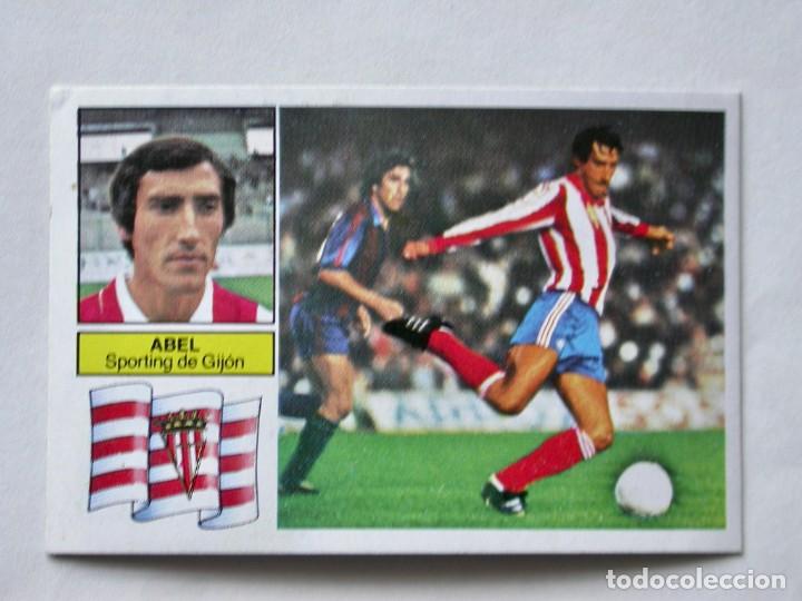 Cromos de f&uacute;tbol: ABEL DEL SPORTING DE EDICIONES ESTE 82-83, DESPEGADO (C) - Foto 1