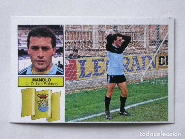 Cromos de f&uacute;tbol: MANOLO DE LAS PALMAS DE EDICIONES ESTE 82-83, DESPEGADO (C) - Foto 1