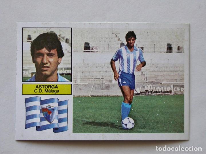 Cromos de f&uacute;tbol: ASTORGA DEL M&Aacute;LAGA DE EDICIONES ESTE 82-83, DESPEGADO (C) - Foto 1