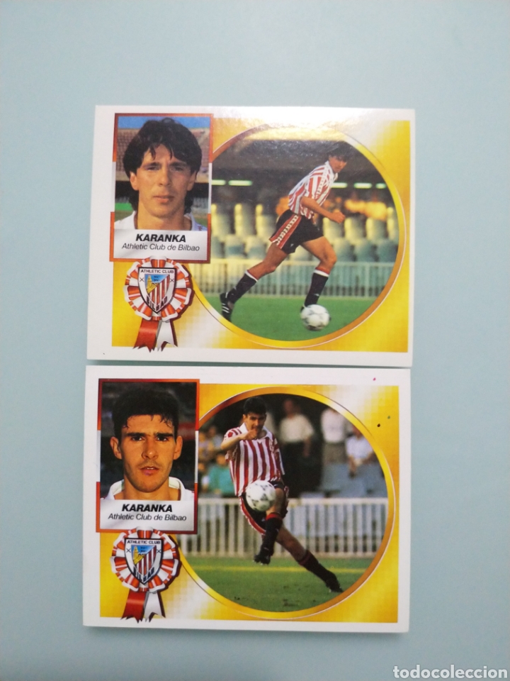 Football Stickers: Cromo Karanka liga Este 94 95 1994 1995