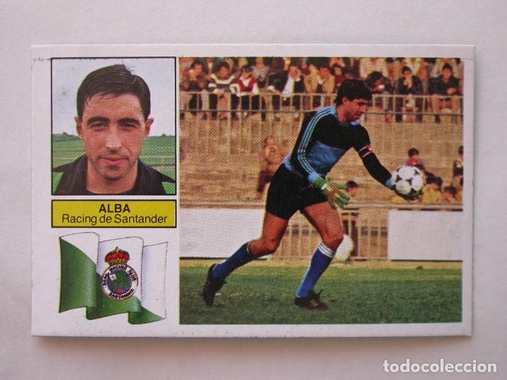 Cromos de f&uacute;tbol: ALBA DEL RACING DE EDICIONES ESTE 82-83, DESPEGADO (C) - Foto 1