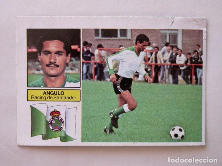 Cromos de f&uacute;tbol: ANGULO DEL RACING DE EDICIONES ESTE 82-83, DESPEGADO (C) - Foto 1