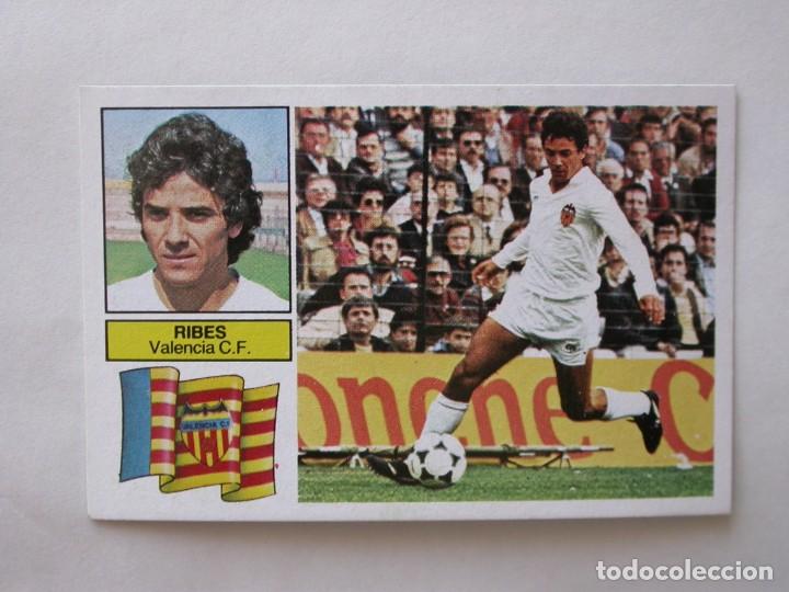 Cromos de f&uacute;tbol: RIBES DEL VALENCIA DE EDICIONES ESTE 82-83, DESPEGADO (C) - Foto 1