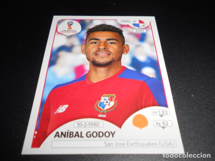 Figurine di Calcio: 547 ANIBAL GODOY PANAMA CROMOS MUNDIAL FUTBOL 18 FIFA WORLD CUP RUSSIA RUSIA 2018