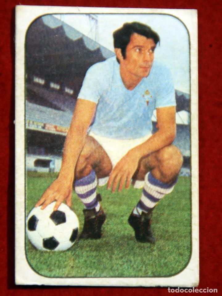 Cromos de f&uacute;tbol: ED. ESTE 76-77. RIVAS CELTA. RECUPERADO - Foto 1