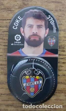 Cromos de Futebol: COKE LEVANTE UD GREFUCHAPA GREFULIGA GREFUSA 2018 2019 18 19 MEGAFICHAJE