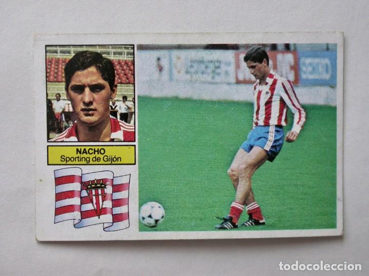 Cromos de f&uacute;tbol: NACHO COLOCA DEL SPORTING DE EDICIONES ESTE 82-83, DESPEGADO (C) - Foto 1