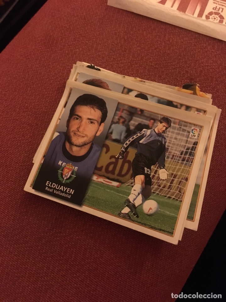 Cromos de f&uacute;tbol: Este 98 99 1998 1999 ventanilla Valladolid Elduayen - Foto 1