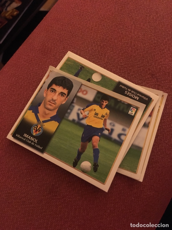 Cromos de f&uacute;tbol: Este 98 99 1998 1999 ventanilla Villarreal imanol - Foto 1