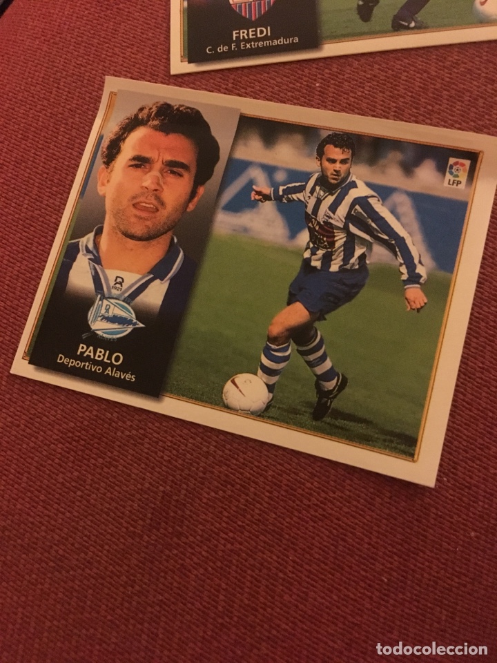 Cromos de f&uacute;tbol: Este 98 99 1998 1999 ventanilla Alaves Pablo - Foto 1