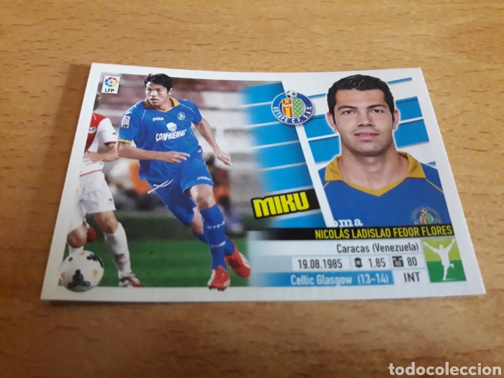 Cartes &agrave; collectionner de Football: Miku coloca Getafe liga 2013 2014 13 14 ediciones este