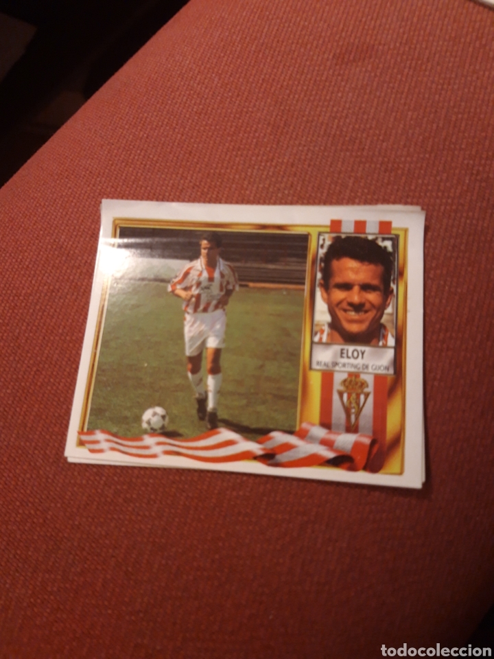 Cromos de f&uacute;tbol: Este 95 96 1995 1996 sporting Gij&oacute;n Eloy ventanilla - Foto 1