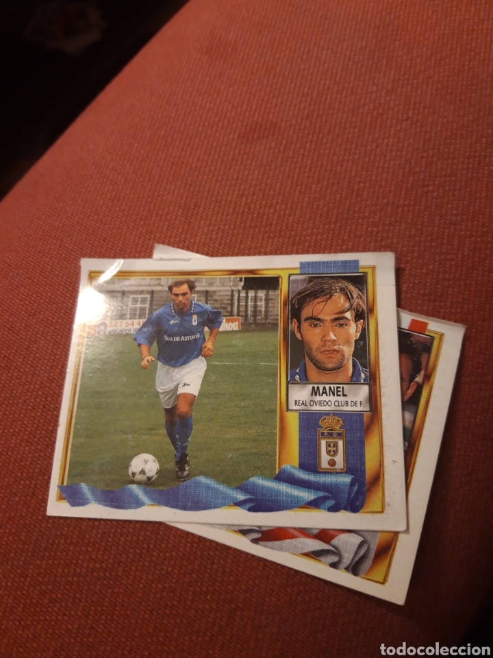 Cromos de f&uacute;tbol: Este 95 96 1995 1996 oviedo manel ventanilla - Foto 1