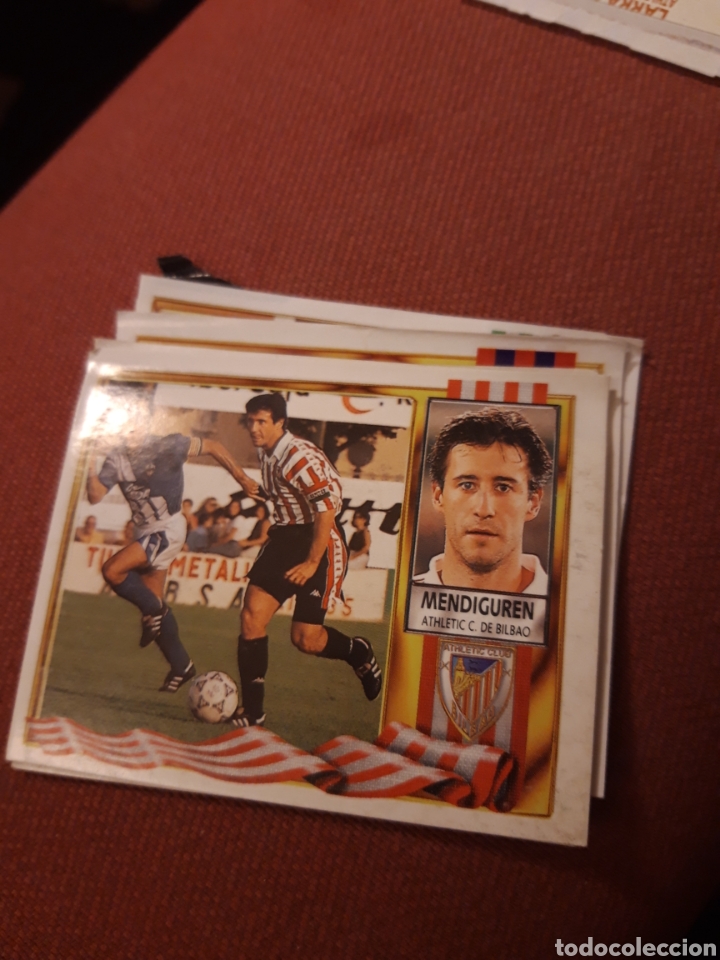 Cromos de f&uacute;tbol: Este 95 96 1995 1996 ventanilla Athletic de Bilbao mendiguren - Foto 1