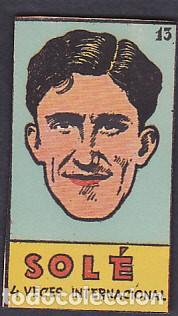 Cromos de Futebol: CROMO FUTBOL EDITORIAL BRUGUERA CROMOS CULTURA SOLE
