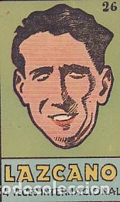 Cromos de Futebol: CROMO FUTBOL EDITORIAL BRUGUERA CROMOS CULTURA LAZCANO