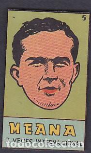 Cromos de Futebol: CROMO FUTBOL EDITORIAL BRUGUERA CROMOS CULTURA MEANA